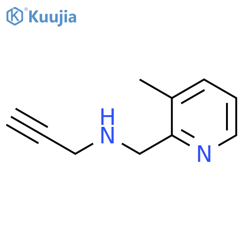 3-Methyl-N-2-propyn-1-yl-2-pyridinemethanamine structure