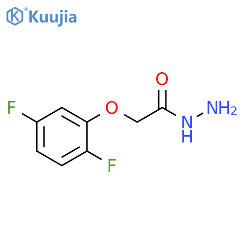 2-(2,5-Difluorophenoxy)acetohydrazide structure