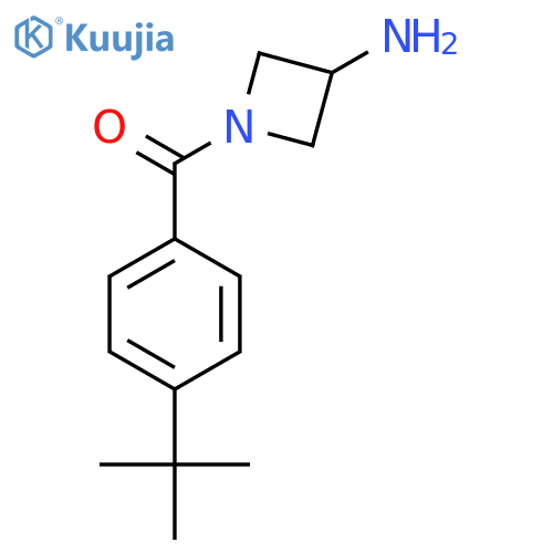 1-(4-Tert-butylbenzoyl)azetidin-3-amine structure