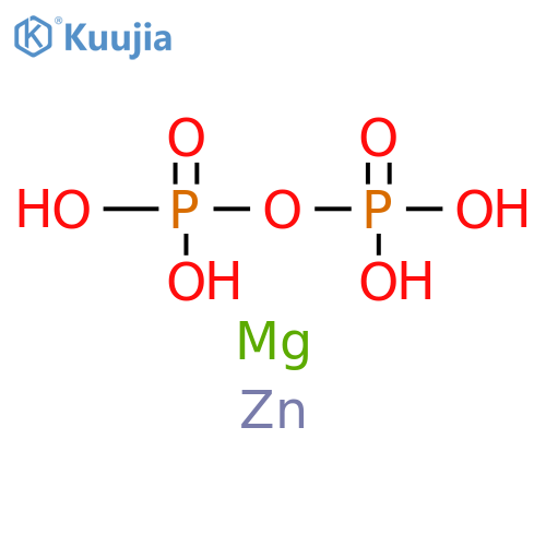 Diphosphoric acid, magnesium zinc salt (9CI) structure