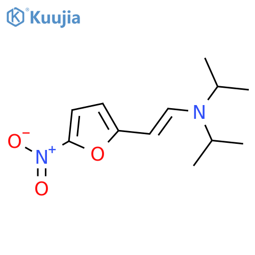 2-Propanamine, N-(1-methylethyl)-N-[2-(5-nitro-2-furanyl)ethenyl]- structure
