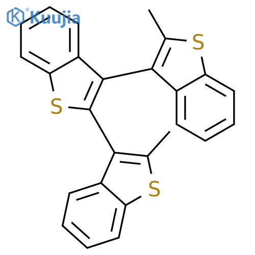 3,2':3',3''-Terbenzo[b]thiophene, 2,2''-dimethyl- structure