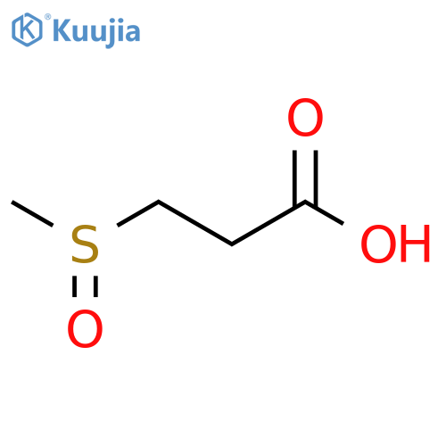 3-Methanesulfinylpropanoic acid structure