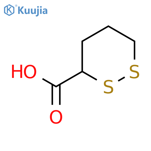 1,2-dithiane-3-carboxylic acid structure