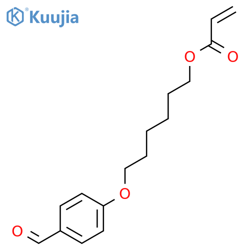 2-Propenoic acid, 6-(4-formylphenoxy)hexyl ester structure