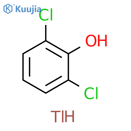 Phenol, 2,6-dichloro-, thallium(1+) salt (1:1) structure
