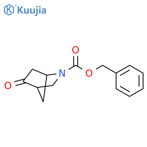 Benzyl 5-oxo-2-azabicyclo[2.2.1]heptane-2-carboxylate structure