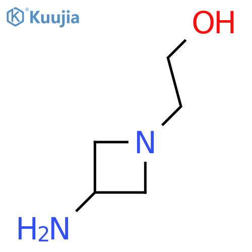 2-(3-Aminoazetidin-1-yl)ethan-1-ol structure
