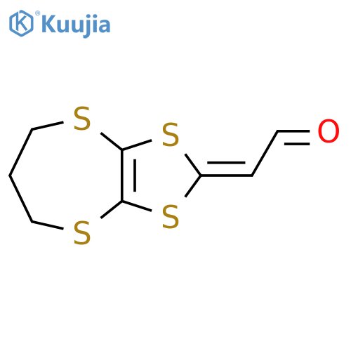 Acetaldehyde,(6,7-dihydro-5H-1,3-dithiolo[4,5-b][1,4]dithiepin-2-ylidene)- structure