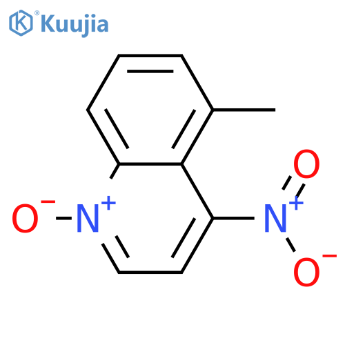 Quinoline,5-methyl-4-nitro-, 1-oxide structure