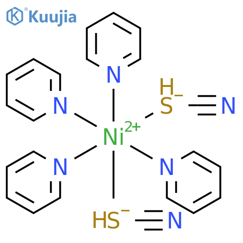 Nickel;piperidin-1-ide;dithiocyanate structure