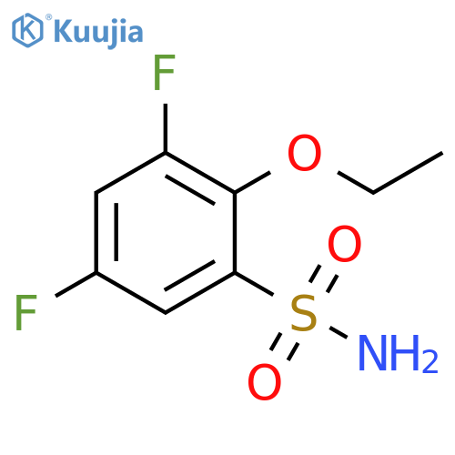 2-Ethoxy-3,5-difluorobenzenesulfonamide structure