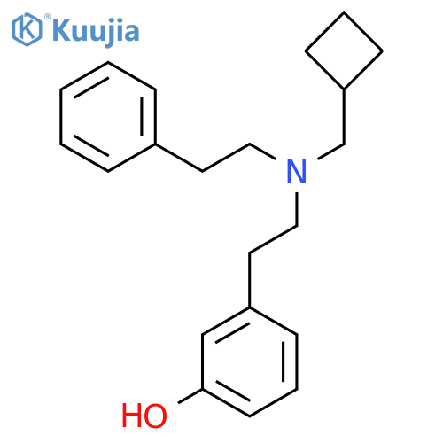 3-(2-((CYCLOBUTYLMETHYL)(PHENETHYL)AMINO)ETHYL)PHENOL structure