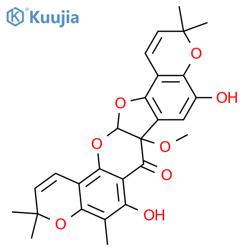Triquetrumone B; 6b,14a-Dihydro, 6bξ-methoxy structure
