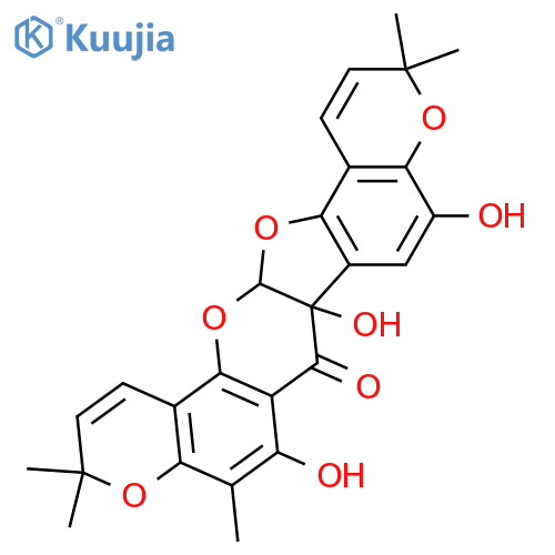 Triquetrumone B; 6b,14a-Dihydro, 6bξ-hydroxy structure