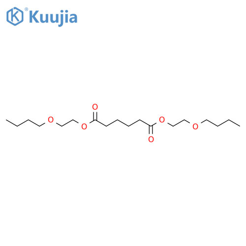 Hexanedioic acid,1,6-bis(2-butoxyethyl) ester structure