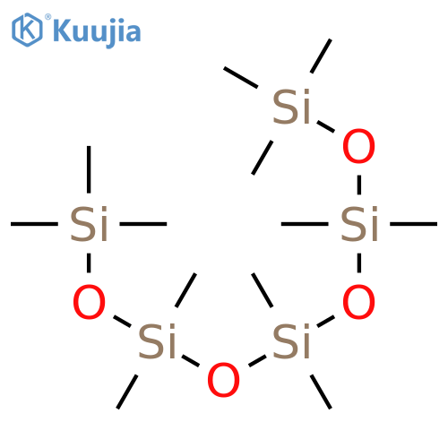 Dodecamethylpentasiloxane structure