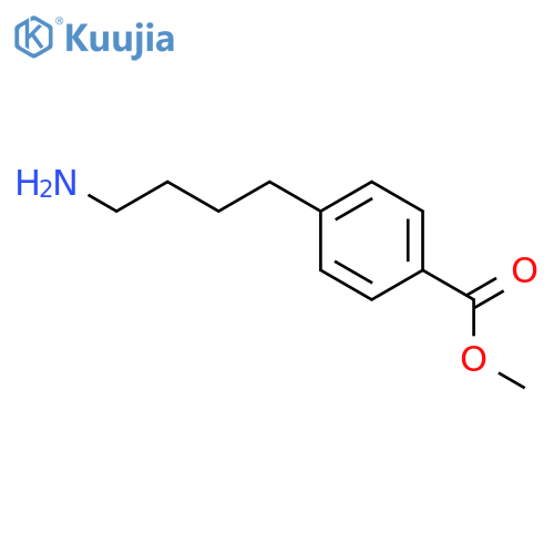 methyl 4-(4-aminobutyl)benzoate structure