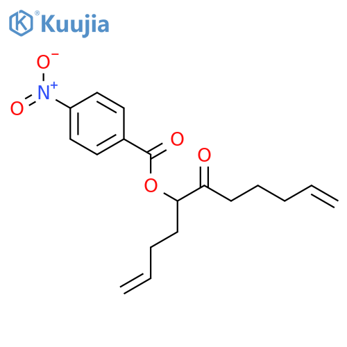 1,10-Undecadien-6-one, 5-[(4-nitrobenzoyl)oxy]-, (±)- structure