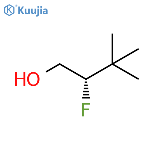 1-Butanol, 2-fluoro-3,3-dimethyl-, (S)- structure