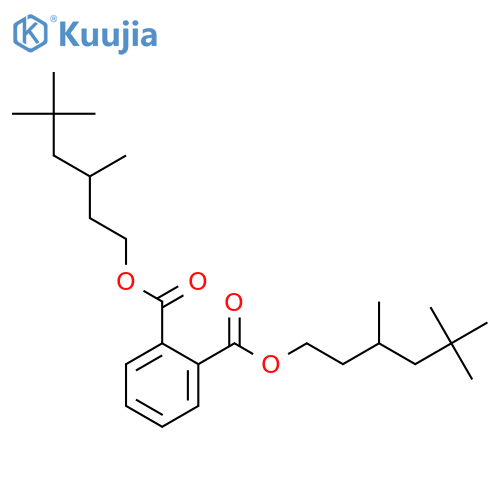 1,2-Benzenedicarboxylicacid, 1,2-bis(3,5,5-trimethylhexyl) ester structure