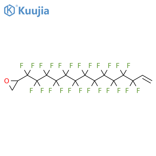 Oxirane,(1,1,2,2,3,3,4,4,5,5,6,6,7,7,8,8,9,9,10,10,11,11,12,12-tetracosafluoro-13-tetradecenyl)- structure