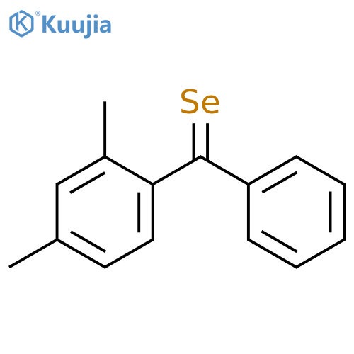 Methaneselone, (2,4-dimethylphenyl)phenyl- structure