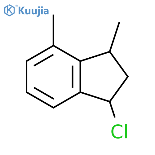 1-Chloro-3,4-dimethyl-2,3-dihydro-1H-indene structure