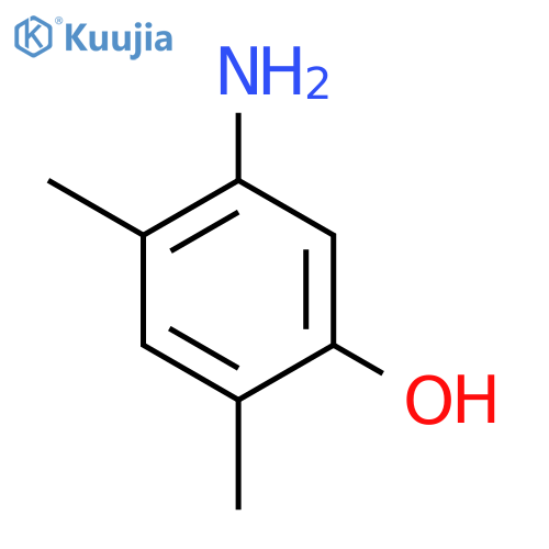 5-Amino-2,4-dimethylphenol structure