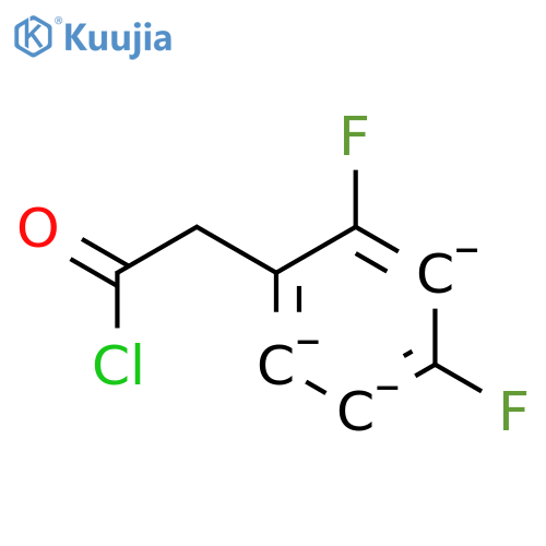 2,4-Difluorophenylacetyl chloride structure