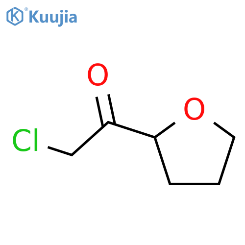 2-chloro-1-(oxolan-2-yl)ethan-1-one structure