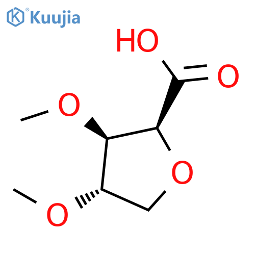L-Xylonic acid, 2,5-anhydro-3,4-di-O-methyl- structure