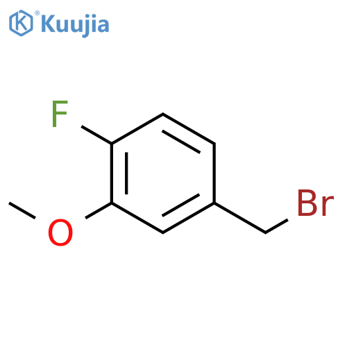 4-(Bromomethyl)-1-fluoro-2-methoxybenzene structure