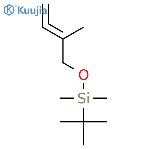 Silane, (1,1-dimethylethyl)dimethyl[(2-methyl-2,3-butadienyl)oxy]- structure