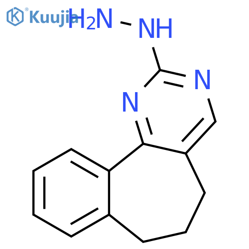 2-hydrazino-6,7-dihydro-5H-benzo[6,7]cyclohepta[1,2-d]pyrimidine structure