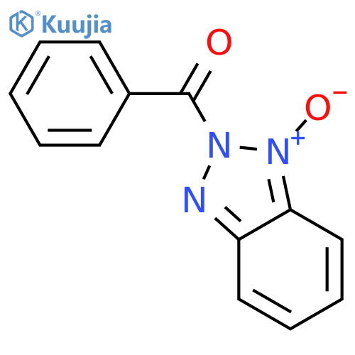 2H-Benzotriazole, 2-benzoyl-, 1-oxide structure