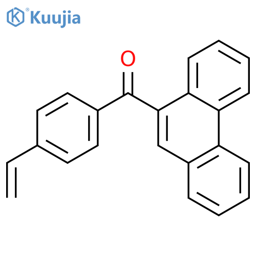 Methanone, (4-ethenylphenyl)-9-phenanthrenyl- structure