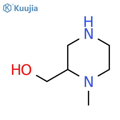 (1-Methylpiperazin-2-yl)methanol structure