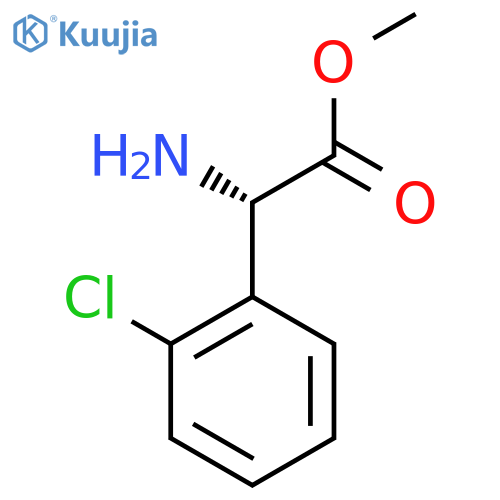 (S)-(+)-2-Chlorophenylglycine Methyl Ester structure