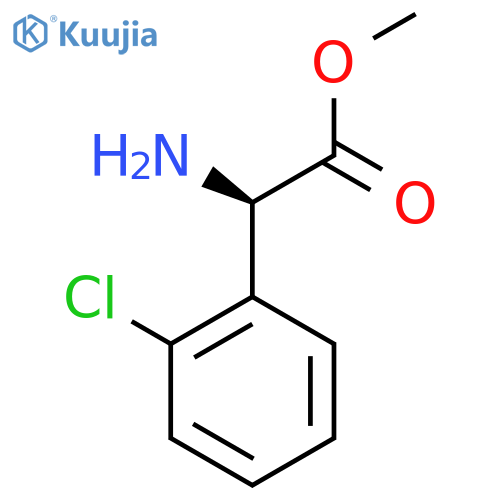 (R)-(-)-2-Chlorophenylglycine Methyl Ester structure