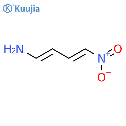 1,3-Butadien-1-amine, 4-nitro- structure