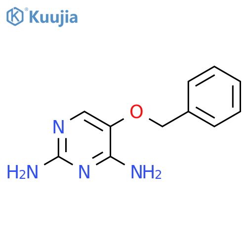 2,4-Pyrimidinediamine, 5-(phenylmethoxy)- structure