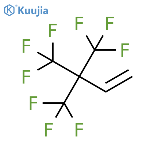 4,4,4-Trifluoro-3,3-bis(trifluoromethyl)but-1-ene structure