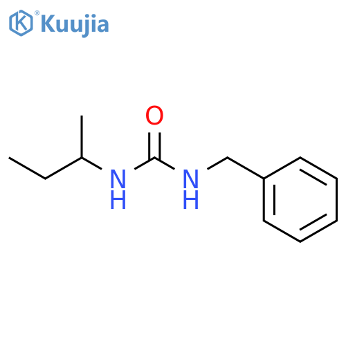 Urea, N-(1-methylpropyl)-N'-(phenylmethyl)- structure