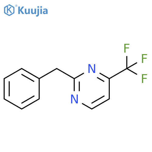 2-Benzyl-4-trifluoromethyl-pyrimidine structure