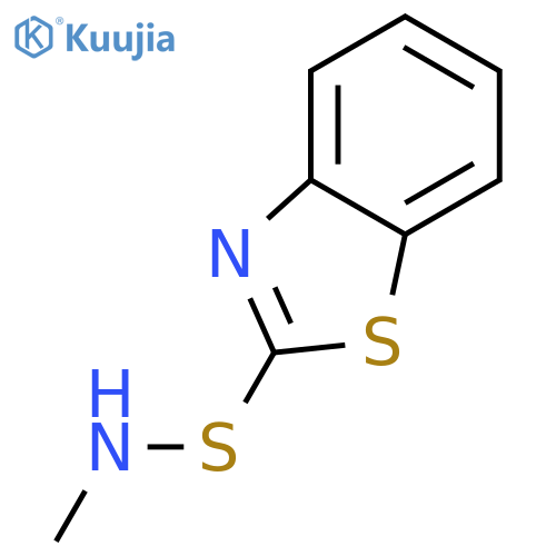 2-Benzothiazolesulfenamide,N-methyl- structure