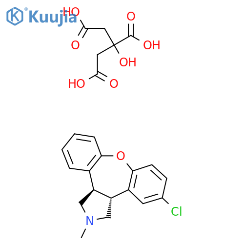 Asenapine Citrate structure