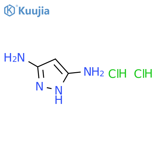 1H-Pyrazole-3,5-diamine dihydrochloride structure