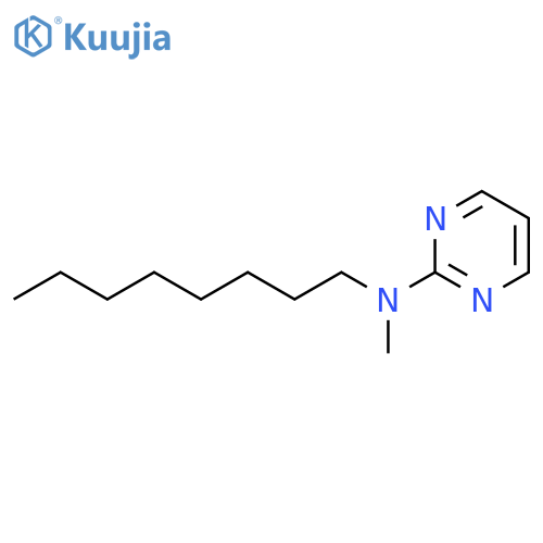 2-Pyrimidinamine, N-methyl-N-octyl- structure