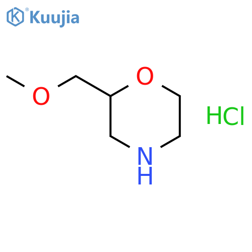 (R)-2-(Methoxymethyl)morpholine hydrochloride structure